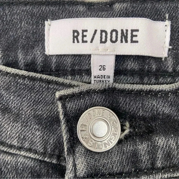 NWT Re/Done 90s High Rise Ankle Crop Jeans size 26 - Picture 11 of 11